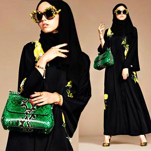 Hijabs e abayas por Dolce & Gabbana