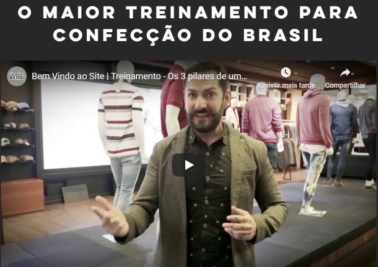 Treinamento costurando sucesso chega ao Brás e parceiros Giro No Brás tem R$ 1.000 de desconto!