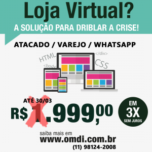loja virtual atacado, varejo ou whatsapp, vamos ajudar você a vender On-line!