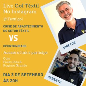 Live Gol Textil no Instagram