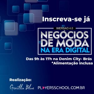 Imersão Presencial e ao Vivo na Denim City Brás